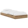 vidaXL Bodenbettgestell Artisan-Eiche 80 x 200 cm Holzwerkstoff