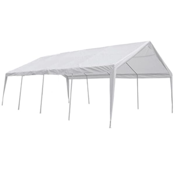 vidaXL Pavillon Weiß 8 x 4 m