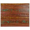 vidaXL Tischplatte 110x80x2,5 cm Rechteckig Altholz Massiv