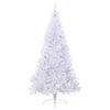 vidaXL K&uuml;nstlicher Weihnachtsbaum Wei&szlig; 240 cm PVC und Stahl