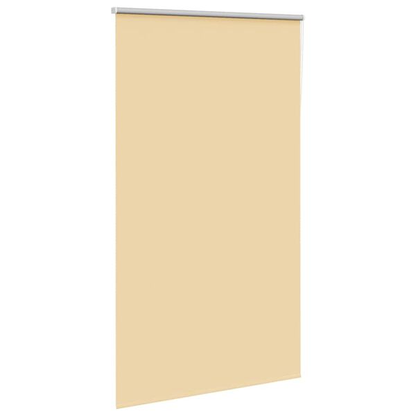 vidaXL Verdunkelungsrollo Beige 130x230 cm Stoffbreite 126,6 cm