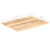 vidaXL Tischplatte Massivholz Mango 15-16 mm 70x60 cm