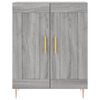 vidaXL Highboard Grau Sonoma 69,5x34x180 cm Holzwerkstoff