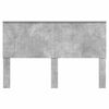 vidaXL Kopfteil mit Kopfteil Beton Grau 150 cm Holzwerkstoff