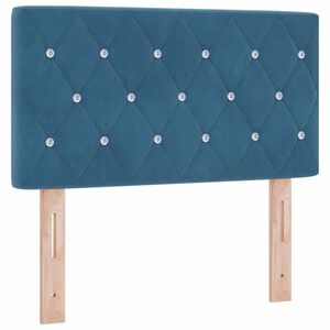 vidaXL Kopfteil Dunkelblau 80 cm Samt