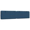 vidaXL Kopfteil-Kissen Blau 200 cm Stoff