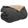 vidaXL Winterbettdecke 200 x 240 cm 450 g/m&sup2; Anthrazit und Taupe