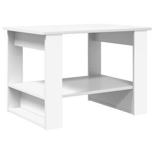 vidaXL Couchtisch Wei&szlig; 72 x 50 x 50 cm Holzwerkstoff