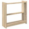 vidaXL Billardqueue-St&auml;nder Holzwerkstoff 60 x 20 x 57 cm Sonoma