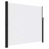 vidaXL Seitenmarkise Ausziehbar Wei&szlig; 180x600 cm