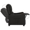 vidaXL Relaxsessel Schwarz Stoff