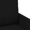 vidaXL Sofas mit Kissen 55cm Schwarz Sperrholz