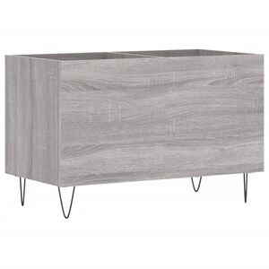 vidaXL Plattenschrank Grau Sonoma 74,5x38x48 cm Holzwerkstoff