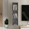 vidaXL TV-Wandschrank Grau Sonoma 30,5x30x110 cm