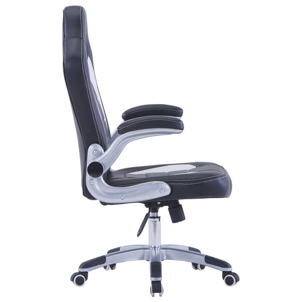 vidaXL Gaming-Stuhl Schwarz Kunstleder