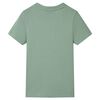 Kinder-Kurzarmshirt Khaki 128