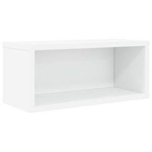 vidaXL CD-Aufbewahrungsregal Wei&szlig; 40 x 17 x 17 cm Holzwerkstoff