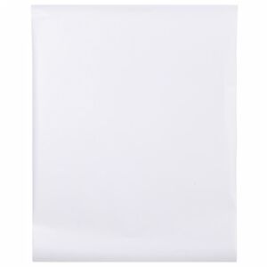 vidaXL Fensterfolie Matt Wei&szlig; 60x500 cm PVC