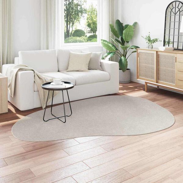 vidaXL Bereichsteppiche HUARTE Sand 160 x 230 cm Polyester