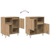 vidaXL Sideboard 3 pcs Artisan-Eiche 60 x 35 x 70 cm
