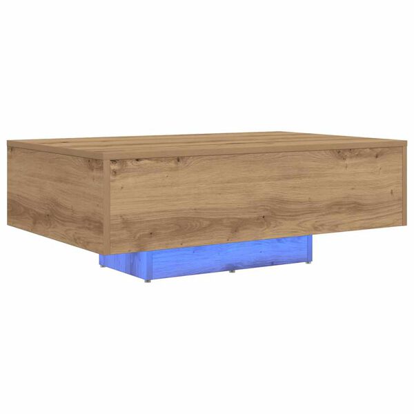 vidaXL Couchtisch Artisan-Eiche 85 x 55 x 31 cm Holzwerkstoff