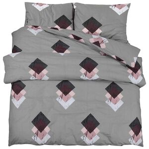 vidaXL Bettw&auml;sche-Set Mehrfarbig 240x220 cm Baumwolle
