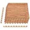 vidaXL Bodenmatten 6 Stk. Holzmaserung 2,16 m&sup2; EVA-Schaumstoff
