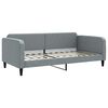 vidaXL Tagesbett Hellgrau 100x200 cm Stoff