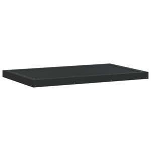 vidaXL Duschsockelplatte Schwarz 101 x 63 x 5,5 cm WPC