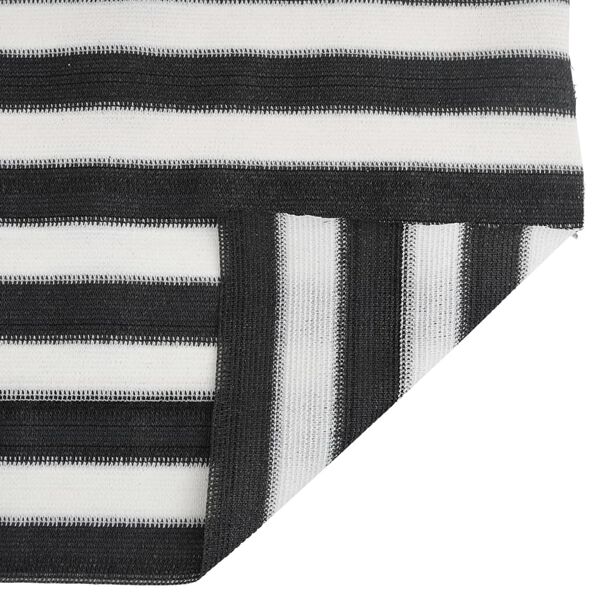 vidaXL Zaunblende Anthrazit und Wei&szlig; 1,8x25 m HDPE 75 g/m&sup2;