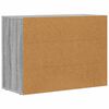 vidaXL Sideboard Graues Sonoma 80,5 x 35 x 59 cm Holzwerkstoff