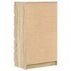 vidaXL Schubladenschrank Sonoma-Eiche 60x36x103 cm Holzwerkstoff