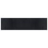vidaXL Teppich Rechteckig Schwarz 100x400 cm Bambus