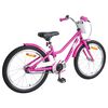 vidaXL Kinderfahrrad 18 Zoll f&uuml;r 5-7 Jahre alt Dunkelrosa