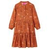 vidaXL Kinderkleid Cognac 104