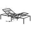 vidaXL Elektrisch verstellbares Bettgestell Schwarz 200 x 70 x 33,5 cm