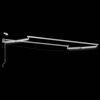 vidaXL Electric Retractable Awning Frame Wei&szlig; 3 x 2,5 m Aluminium
