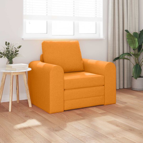vidaXL Schlafsofa Dunkelgelb 98 x 71 x 83 cm Stoff