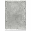 vidaXL Waschtischspiegel Rechtwinklig Beton Grau 70 x 50 x 18 cm