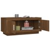 vidaXL Couchtisch Braun Eichen-Optik 102x50x45 cm Holzwerkstoff