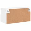 vidaXL TV-Wandschrank Weiß 60x30x30 cm Holzwerkstoff