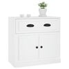 vidaXL Sideboard Weiß 70x35,5x67,5 cm Holzwerkstoff