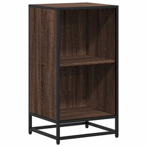 vidaXL B&uuml;cherregal Braun Eichen-Optik 40x35x76 cm Holzwerkstoff