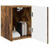 vidaXL TV-Wandschrank Ger&auml;ucherte Eiche 30 x 31 x 40 cm Holzwerkstoff