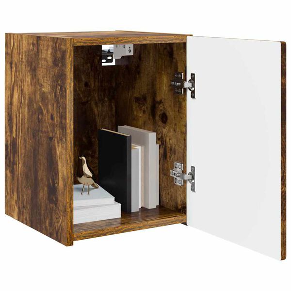 vidaXL TV-Wandschrank Ger&auml;ucherte Eiche 30 x 31 x 40 cm Holzwerkstoff