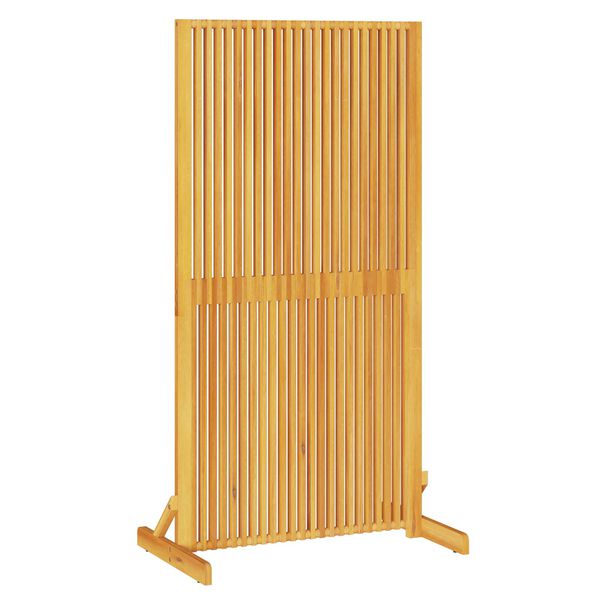 vidaXL Sichtschutz Braun 79.5 x 50 x 150 cm Massivholz Akazie