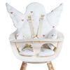 CHILDHOME Universal Sitzkissen Angel Jersey Herzen