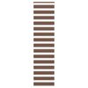 vidaXL Doppelrollo Braun 60x230 cm Stoffbreite 55,9 cm Polyester