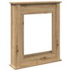vidaXL Kaminumrandung Artisan-Eiche 75x20x87,5 cm Holzwerkstoff