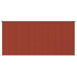 vidaXL Au&szlig;enrollo 90% UV-Block Terrakotta 400 x 230 cm HDPE